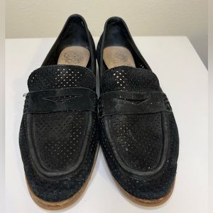 Vince camuto black loafers
